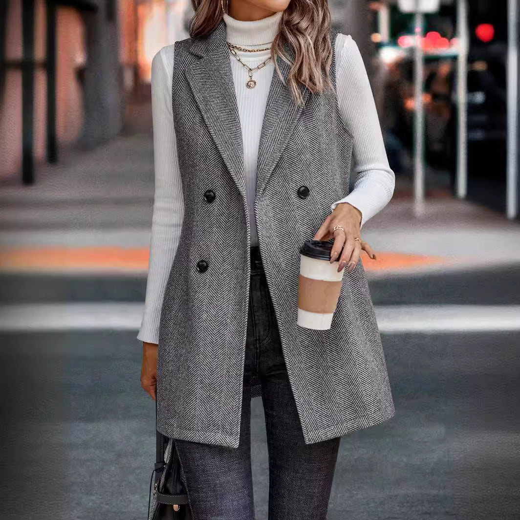 Women's Blazer Sleeveless