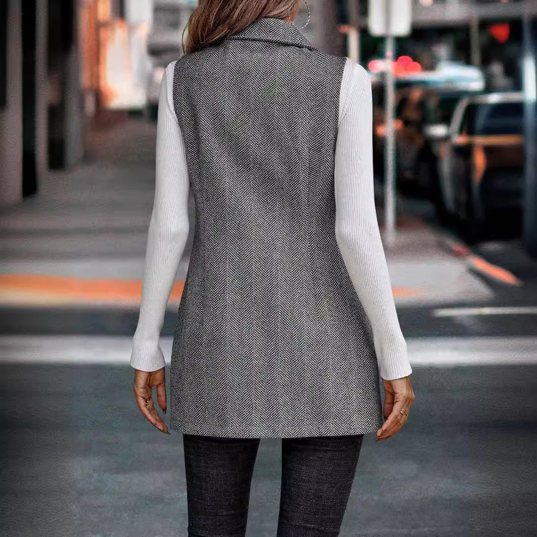 Women's Blazer Sleeveless