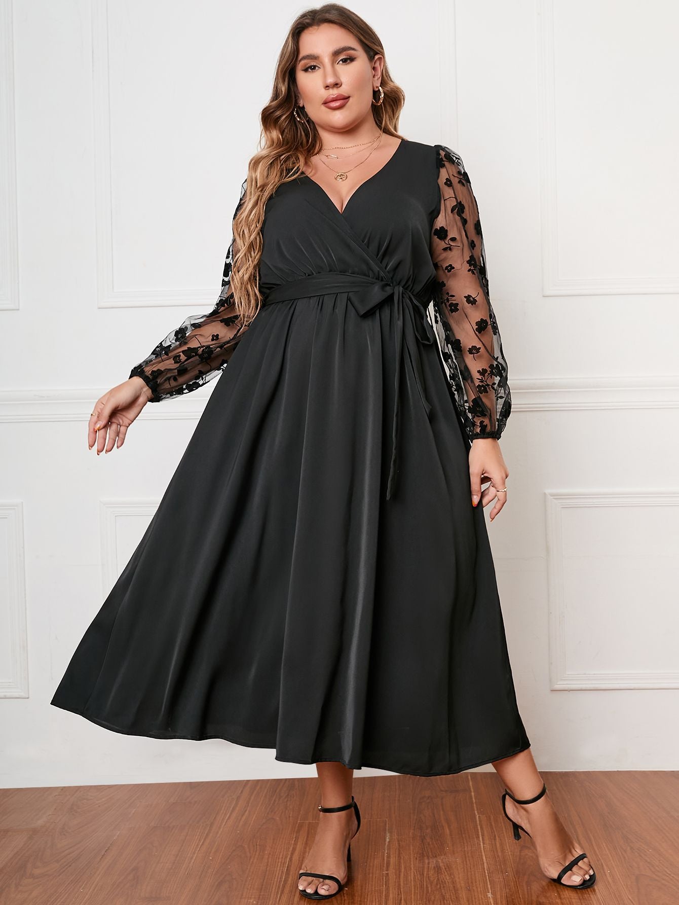 Women's Long-sleeved Loose Dress