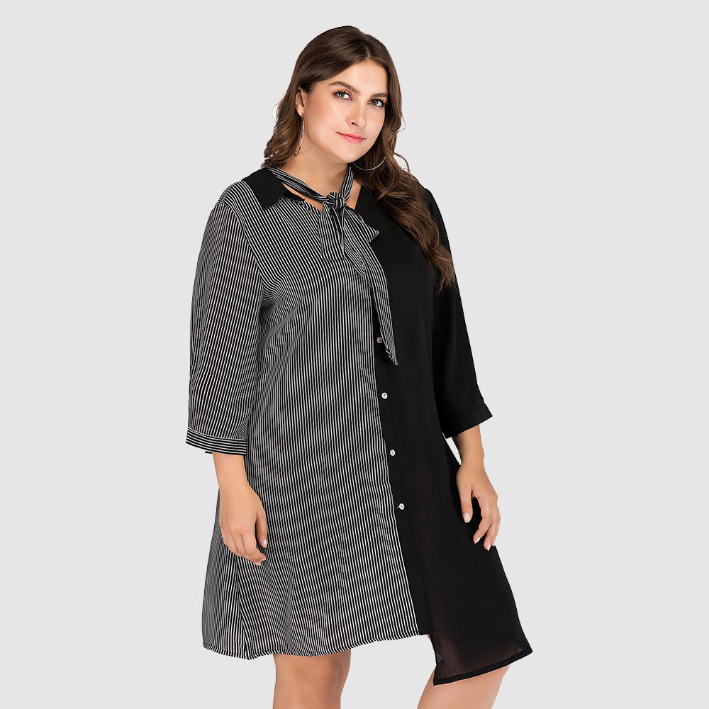 Women's Cropped Sleeve Dress