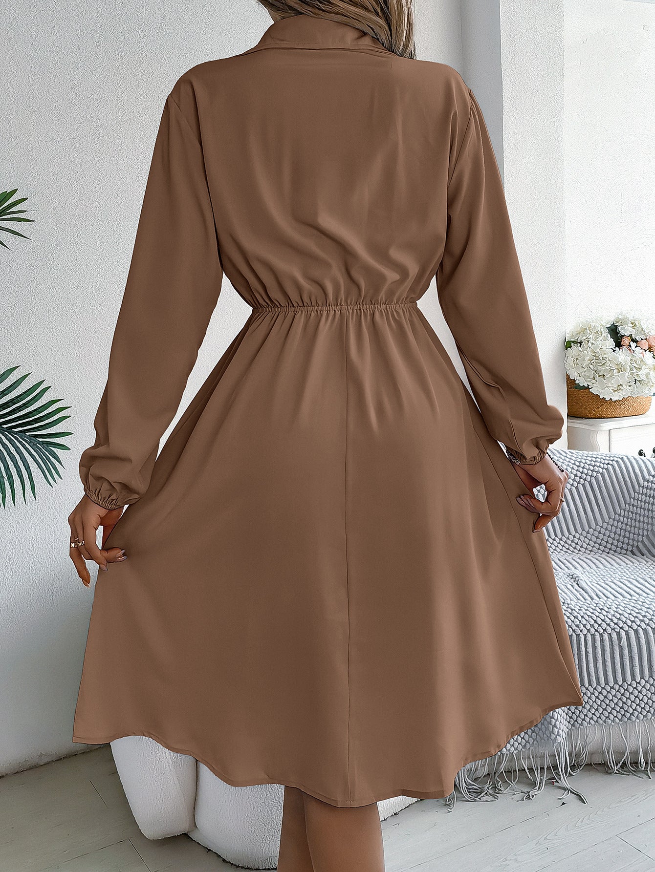 Women's Waisted Shirt Dresses