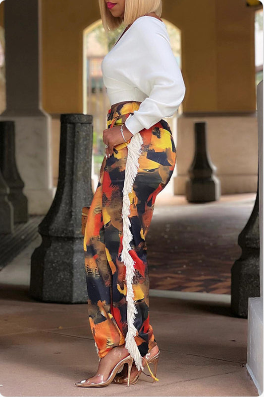 Women's Printed Trousers