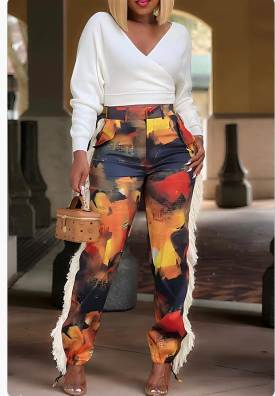 Women's Printed Trousers