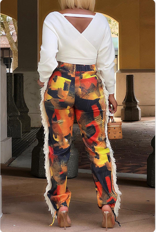 Women's Printed Trousers