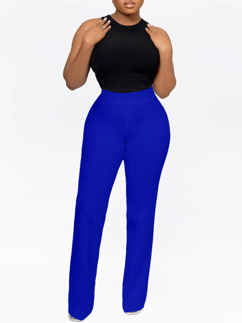 Women's High-waisted Wide-leg Pants