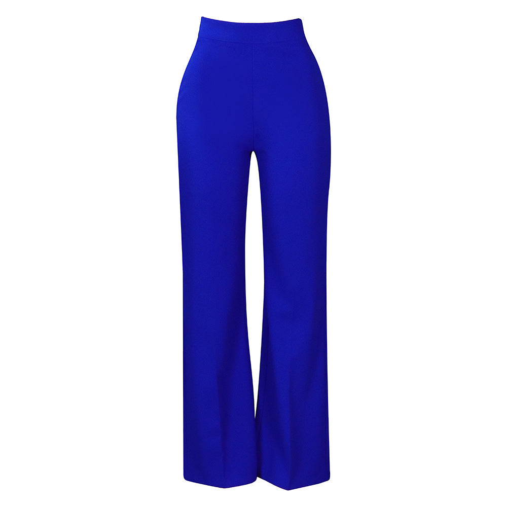 Women's High-waisted Wide-leg Pants