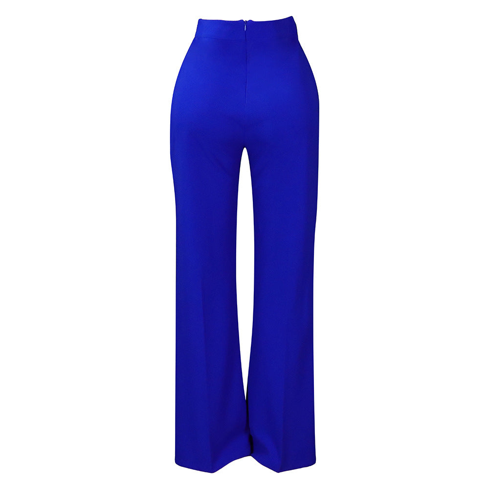 Women's High-waisted Wide-leg Pants