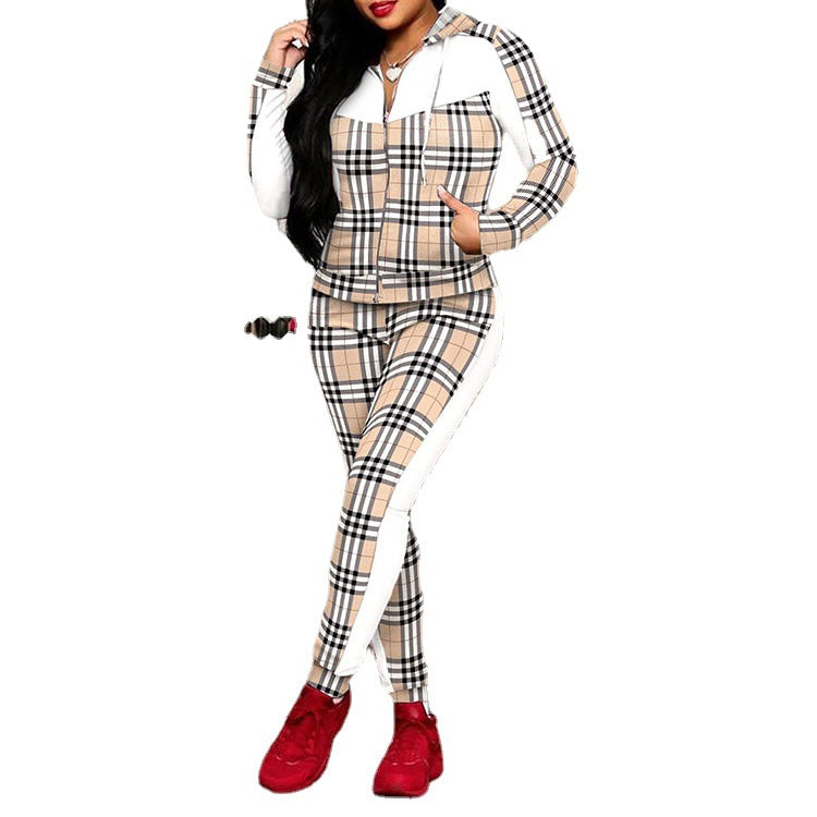 Women's Long-sleeved Trouser Set