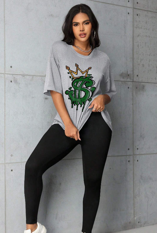 Women's casual T-shirt and pants set