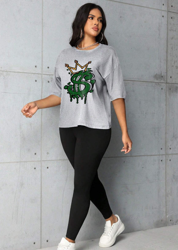 Women's casual T-shirt and pants set