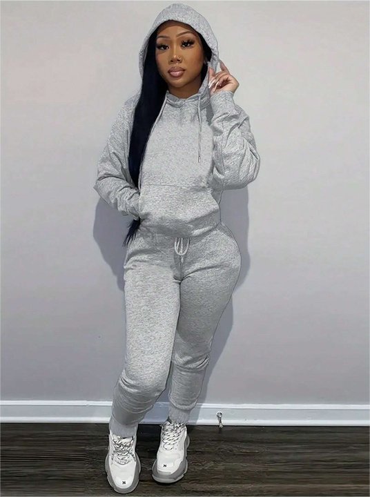 Women's hoodie and pants set