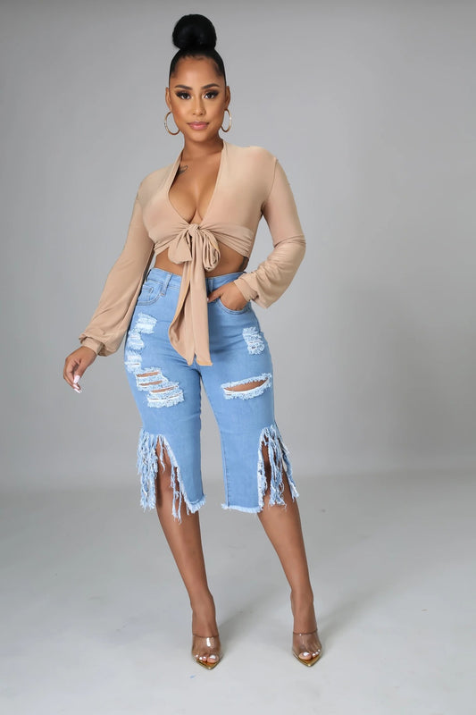 Ripped jeans for women