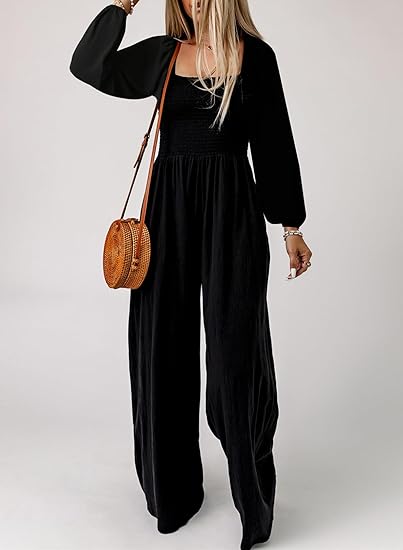 Women's Solid Color Jumpsuit