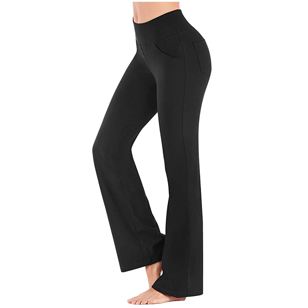 High-Waisted Casual Yoga Pants For Girls