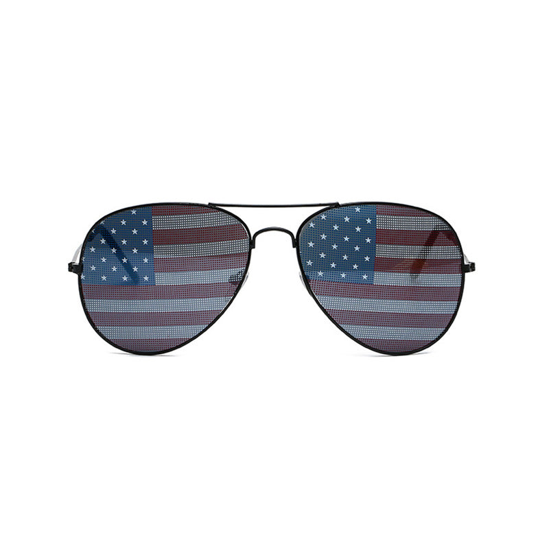 Independence Day American Flag Sunglasses