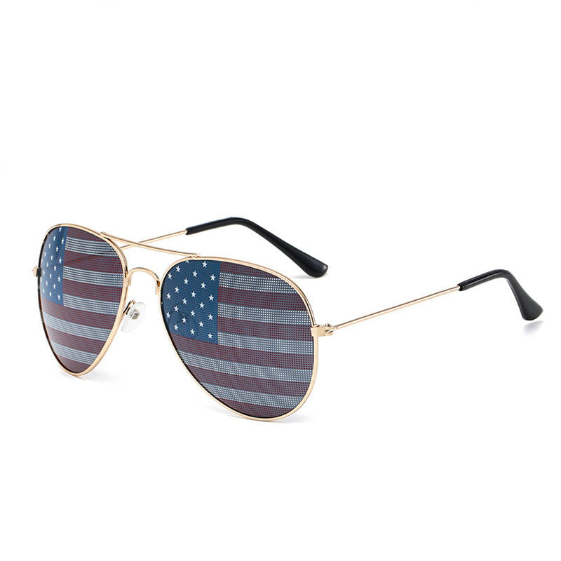 Independence Day American Flag Sunglasses