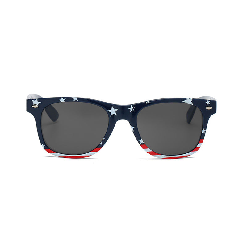 Classic Independence Day American Flag Sunglasses