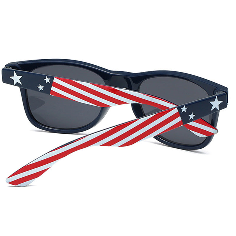 Classic Independence Day American Flag Sunglasses