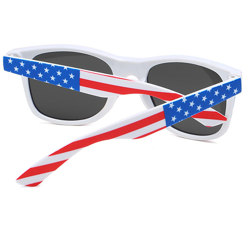 Classic Independence Day American Flag Sunglasses