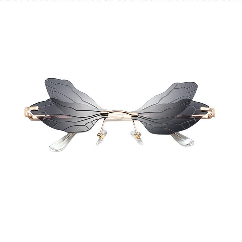 Colorful Butterfly Irregular Sunglasses