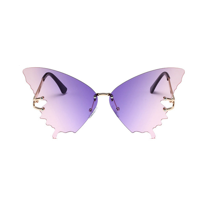 Colorful Butterfly Gradient Sunglasses