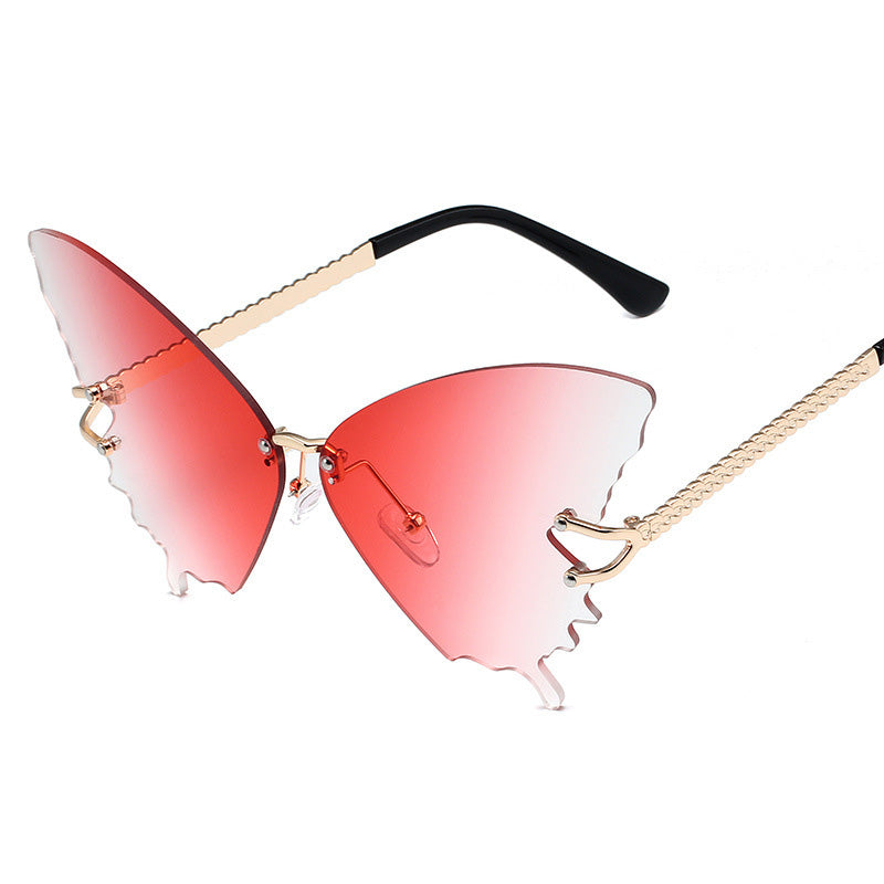 Colorful Butterfly Gradient Sunglasses