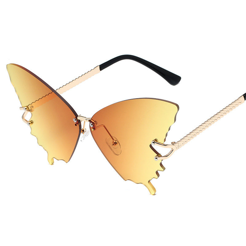 Colorful Butterfly Gradient Sunglasses