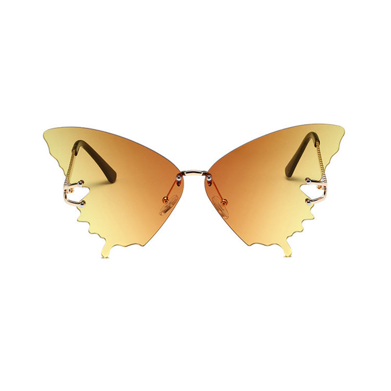 Colorful Butterfly Gradient Sunglasses