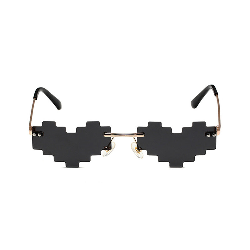 Classic Heart Irregular Sunglasses