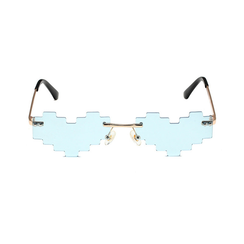 Classic Heart Irregular Sunglasses