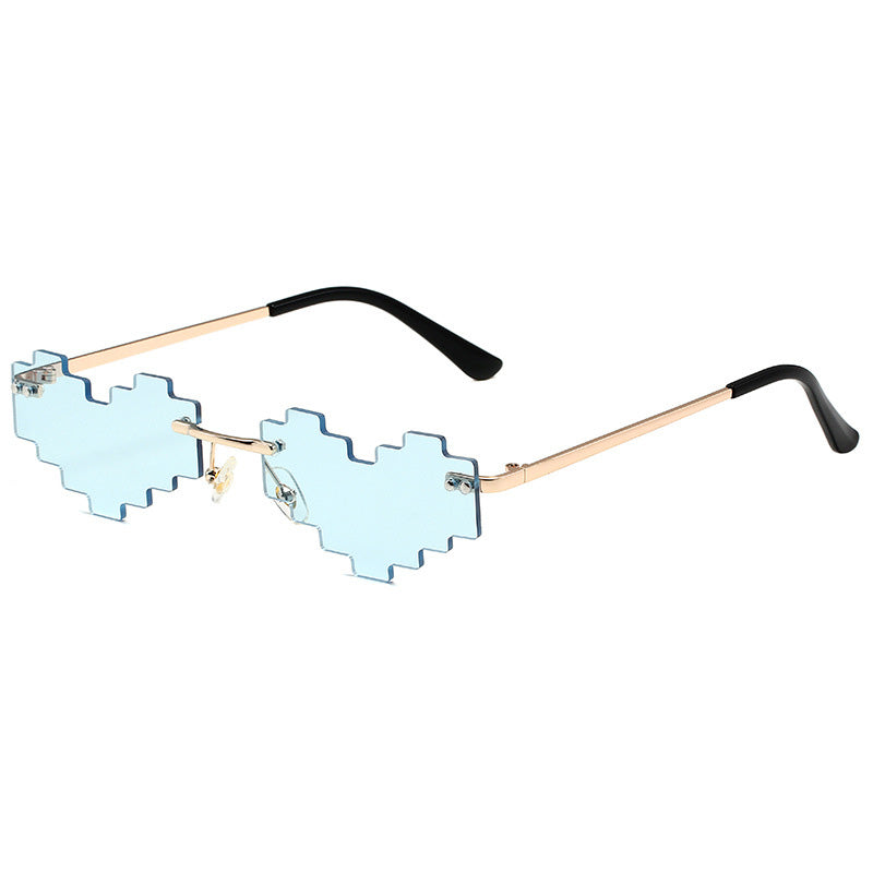 Classic Heart Irregular Sunglasses