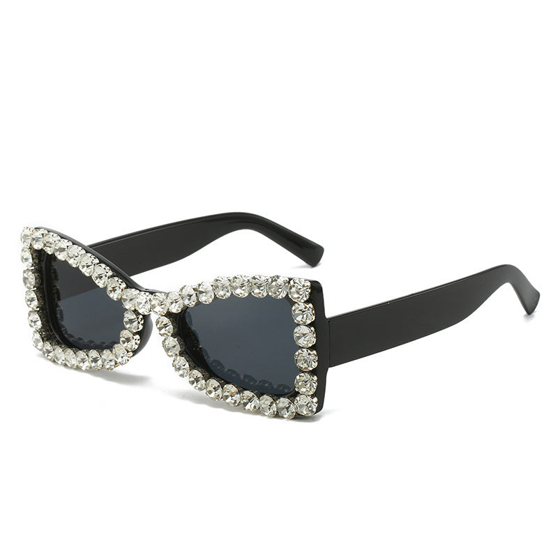 Sparkling Bow Diamond Sunglasses