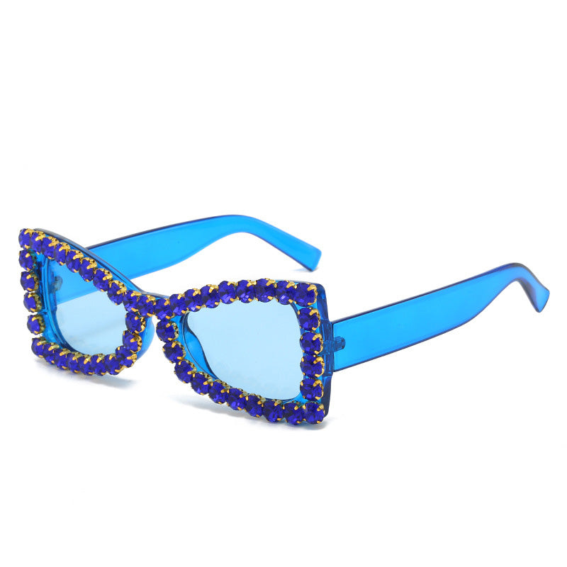 Sparkling Bow Diamond Sunglasses