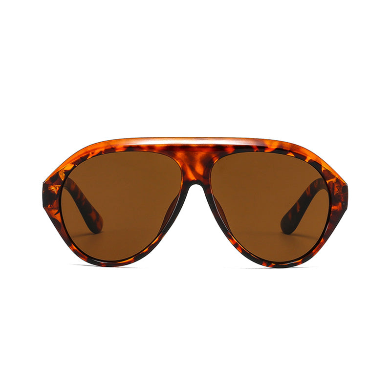 Retro Leopard Sunglasses