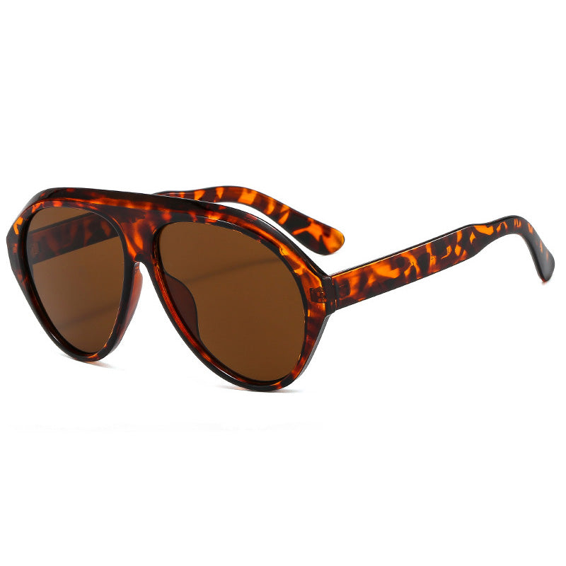 Retro Leopard Sunglasses