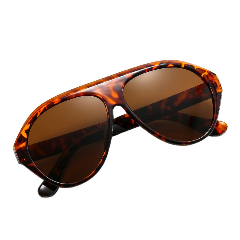 Retro Leopard Sunglasses