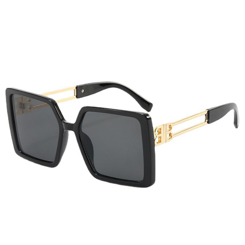 Simple Solid Color Square Sunglasses