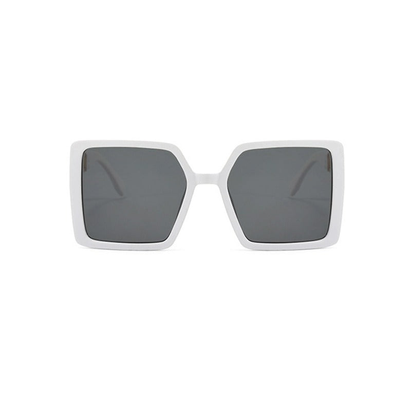 Simple Solid Color Square Sunglasses