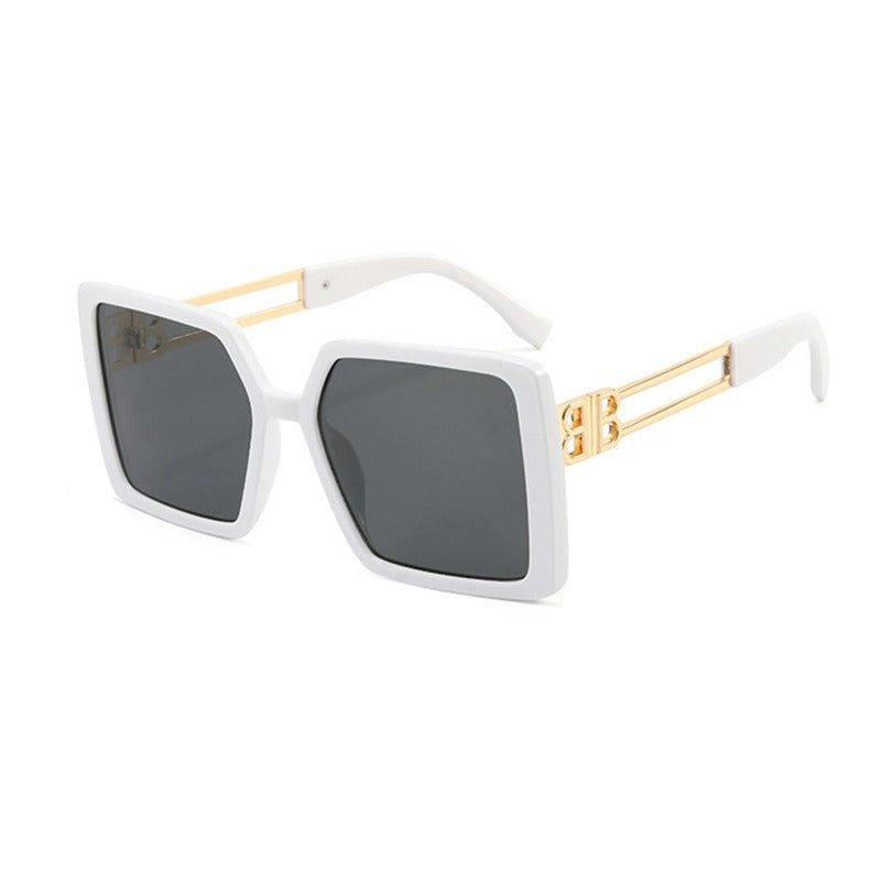 Simple Solid Color Square Sunglasses